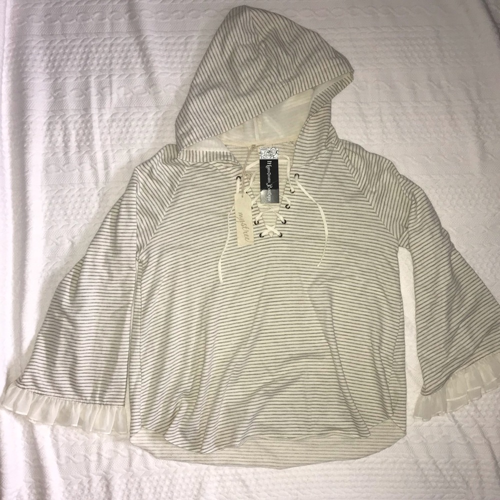 Flowy striped shirt!